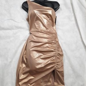 Gold Slip Dress